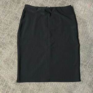 Black business style skirt